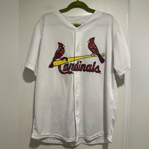 St. Louis Cardinals Kolten Wong Hawaiian Night Aloha Promo Button Front Jersey.